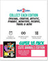 Super Pack of 18 Fuzzy Coloring Posters, Cute Animals Edition, Arts & Crafts Kit for Kids, Perfect for Quiet Time