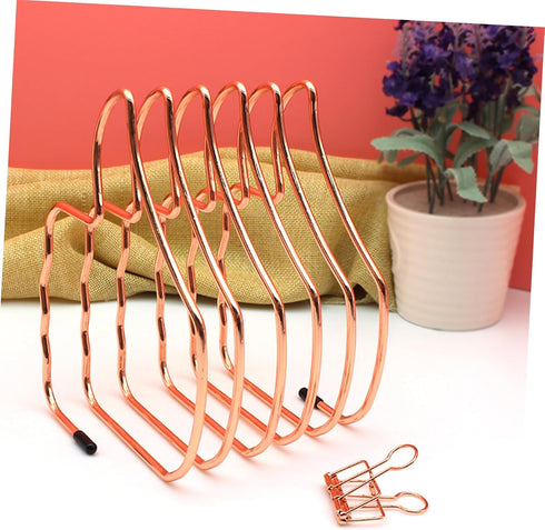 Stylish Gold Bookend Storage Rack for Books and Magazines - Ideal for Home or Office