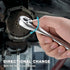 DURATECH 1/4 Ratchet Handle, 90-Tooth Reversible Socket Wrench, Quick-release