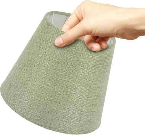 E14 SHERCHPRY Barrel Fabric Lampshade, Tabletop Lamp Shade, Light Shade, Decorative Light Cover for Table Lamp