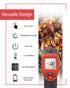 Wintact Infrared Thermometer Gun, Non-Contact Digital Laser Heat Temp Gun for Kitchen Cooking, Grill, Fridge -58? to