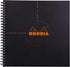 Rhodia Graph Reverse Standard Notebook, One Notebook, Black