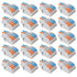 DIANN 20pcs Lever Wire Connectors 2 in 4 Out Quick Wiring Cable Connector
