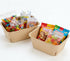 TAICHEUT 100 Pack Natural Pulp Fiber Berry Basket, Bulk Produce Berry Basket Pulp Fiber Fruit Containers Molded Berry