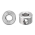 uxcell 2Pcs Drill Stop 1/4" I.D. Stainless Steel for Set Screws Chuck Woodworking Drill Bits