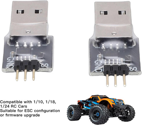 SPYMINNPOO 2PCS Programming Programmer AM32 BL32 ESC Tool, USB & Firmware Tuner ESC Parameter Tuners for Open Source