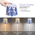 1 Pack 3 Pickmesh Chinoiserie Mahjong Lamp Scalloped Edge Chinoiserie LED Cordless Table Lamp Color Modern Rechargeable