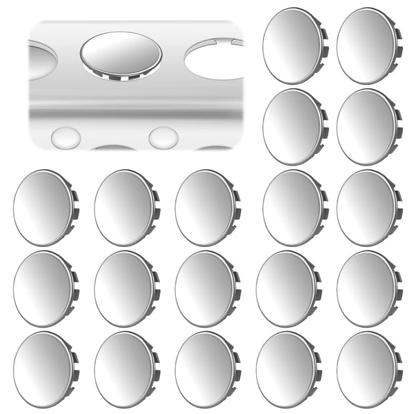 20pcs Seal Electrical Box Knockout Plugs, Removable Round Electrical Panel Knockout Seal for 1/2in Conduit Pipe