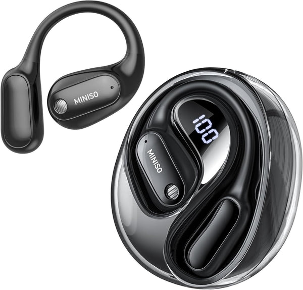 MINISO MS190 Language Translator Earbuds, AI Translation Earbuds Real Time with 135