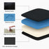 Acxseo 6" 2-Layer Tailbone 18 16 6in Extra Thick Memory Foam Office Chair Cushion Booster Seat for Back & Pain Relief