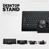 BRAINWAVZ Desktop Keyboard & Dual PC Mouse Stand Holder, Suitable for Small or Large Keyboards, Organize Your Work Space