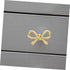 NUOBESTY Brass Bowknot Drawer Pulls Stylish Cabinet Knobs for Dresser Shoe Cabinet Bedside Table Easy to Install