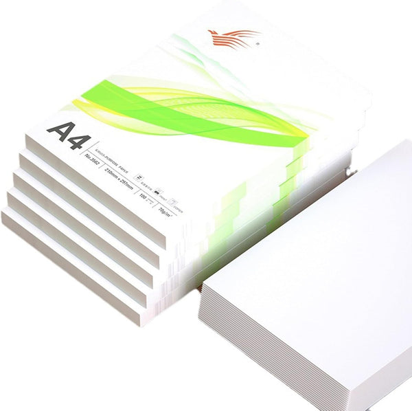 esahpss A4 Copy Paper 80gsm, 100 Sheets per Pack Bright White Printer Paper