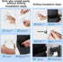 Toilet Paper Holder with Shelf,Wall Mount Wipes Dispenser & Storage for Bathroom,Keep Wet Wipes Hidden,Stainless Steel