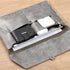 Folder Storage Bag, PU Leather File Set, Project File Bag with Sealing Button, Suitable for A4 Letter Size