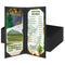 12 Pack Menu Covers 4.25" x 11", PU Leather Menu Holder, Menu
