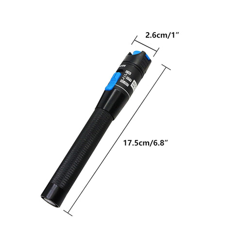 SinLoon Visual Fault Locator, Red Light Pen Fiber Optic Cable Tester for 2.5 mm Connector, CATV Maintenance