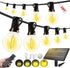 FUANXIEI 33FT Solar Lights Outdoor Waterproof: G40 10M Shatterproof Bulbs Patio Lights -