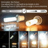 Dimmable JDE11 Bulbs 120V 100W Bulbs T6 E11 Bulb, 6000K 10W 1100lm E11 Fan,2Pcs ZHENMING Led Halogen Candelabra