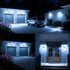 20W 3000LM 6500K 3 3 Porch(2 Pack) CLAONER LED Security Motion Sensor Outdoor Floodlights, Daylight Remote Control