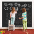 Chalkboard Wall Stickers, Self Adhesive Removable Reusable Erasable Wallpaper for Kids Home Office