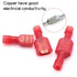 100PCS Fully Insulated Spade Disconnect Wire Connectors, Male Female 10-12 14-16 16-22 Gauge