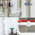 1-1/4" PVC Union Coupling Pipe Fitting, 1-1/4" PVC Slip Union Schedule 40, White (2 Pack)