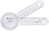 BodyMed 6 Inch Medical Spinal Goniometer Measurer, 360 ISOM Calibrated Scales for Physical Therapy Rehab & Recovery