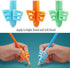 Pencil Grips for Kids Handwriting - Children Pen Writing Aid Grip Set, 3 Pack