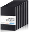 Feela 8 Pack Soft Cover Journal Bulk - Notebooks College Ruled for Work, Lined Travel Journal for Women Men