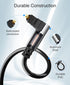 35FT (90 360 BlueRigger Optical Audio Toslink Cable - Degrees Optical Cable for Soundbar, Degree Rotatable Right Angle