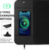 WeYingLe 15W Wireless Charging Mouse Pad with Phone Holder Gaming Mousepad Desk Mat Qi Fast Charging Pad Ultra-Smooth