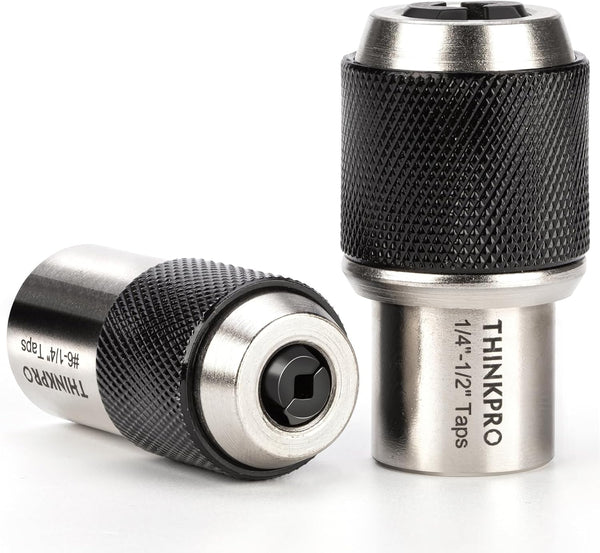 2pcs Tap Socket Set, Extraction Tool with Adjustable Jaws for Taps, Reamers & Screw Extractors