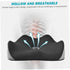 Meyrwoy Back & Seat Cushions, Seat Cushion Cover Memory Foam with Hole Office Chair Cushion Pressure Relief Orthopedic