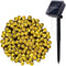 Solar String Lights Outdoor Waterproof Christmas Fairy Light 100LED 8 Modes Garden