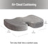 Tailbone Mind Reader Memory Foam Seat Cushion with Air-Cloud Technology, Ergonomic Pressure Relief for Office Chair