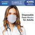 KN95 50 Pack 5 KN95 FENFEN Face Masks Disposable Adults - Layer Protection Dust Breathable Comfortable Respirator Women