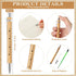 Geyoga 100 Pcs Team Gift Keychains, Employee Appreciation Notepad Gifts, Motivational Notebook, Bamboo Ballpoint Pen