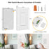Suraielec Single Wireless Remote Control Wall Switch with Hanging Plate, Programmable and Expandable (Remote Only, Receiver Sold Separately)