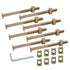 Biaungdo M8 x 100mm Bunk Bed Bolts, Hex Drive Socket Furniture Barrel Screws