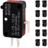 BlueStars Micro Limit Switch V-15-1C25 Pack of 10, 250VAC/125VDC 15A for Arduino, Appliance, Electrical Supplies