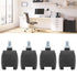 4 Packs Swivel Casters, 1.5 in Heavy Duty Replacement Wheels for Furniture, Cabinet, Office Chair