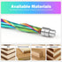 BINSTAK 1/4 1/4 Woodwork(1/4" Upcut Spiral Flush Trim Router Bit Shank Carbide Spiral Router Bits with Bottom Bearing