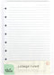 Talia Discbound Notebook Refills, Junior (5.5in x 8.5in), College Ruled