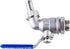 TIZZE 1/2 inch Stainless Steel Ball Valve Weldless Bulkhead for Home Brew Kettle/Mash Tun