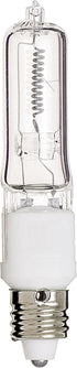 Pack 10 100 JDE11 bulb100W T4 120V Bulbs-Clear E11 T4 BulbDimmable-Warm Q100CL/MC, of Watt Halogen candelabra Light