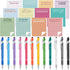 Yaomiao 24 Pcs Funny Sarcastic Gifts Set, Sarcastic Pens, Funny Notepads with Complaining Quote, Humorous Sticky Note
