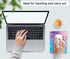 COUKASO 6 8 Inch Small Mouse Pad, Mini Mouse Pad X with Non-Slip Rubber Base for Keyboard Tray Laptops Wireless Mouse