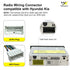 2006-2008/Kia 2005-2008, Radio Wiring Harness Compatible with Hyundai Stereo Installation Wire Harness Aftermarket