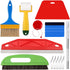 WRAPXPERT Wallpaper Smoothing Tools Kit with Squeegee, Seam Roller, and Brush for Wallpaper Hanging